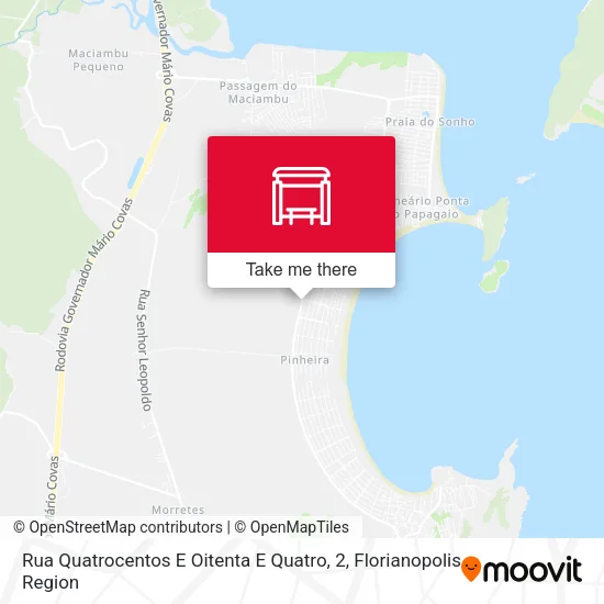 Rua Quatrocentos E Oitenta E Quatro, 2 map
