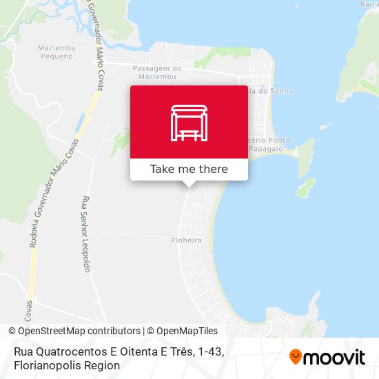 Rua Quatrocentos E Oitenta E Três, 1-43 map