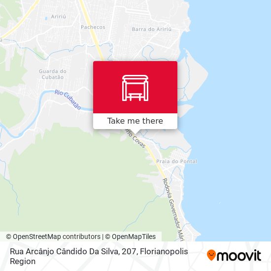 Rua Arcânjo Cândido Da Silva, 207 map