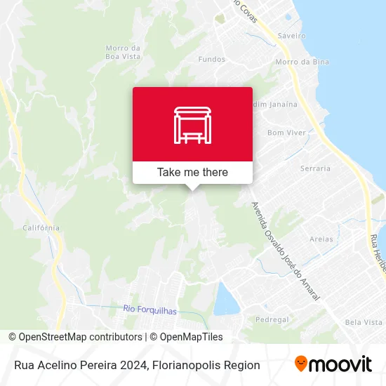 Rua Acelino Pereira 2024 map