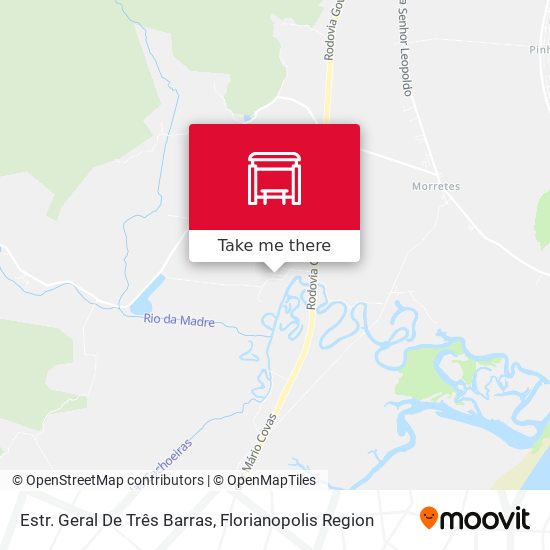Estr. Geral De Três Barras map