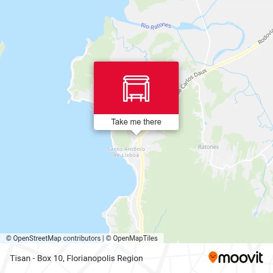 Tisan - Box 10 map