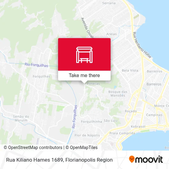 Rua Kiliano Hames 1689 map