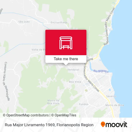 Rua Major Livramento 1969 map