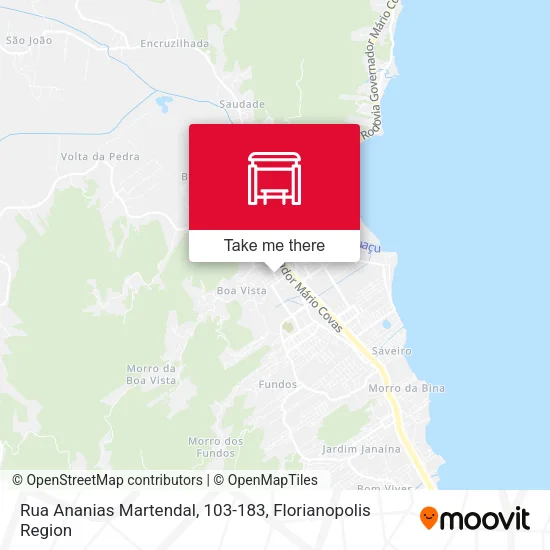 Rua Ananias Martendal, 103-183 map
