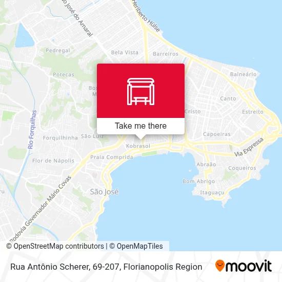 Rua Antônio Scherer, 69-207 map