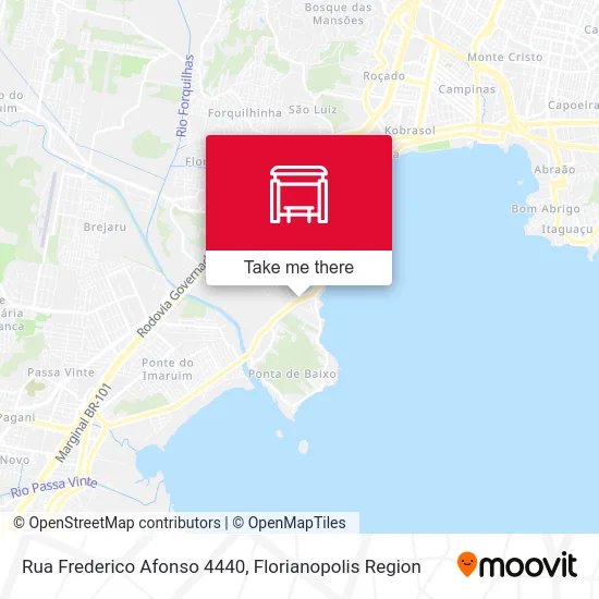 Rua Frederico Afonso 4440 map