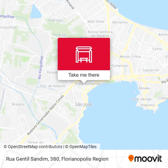 Rua Gentil Sandim, 380 map