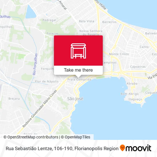 Rua Sebastião Lentze, 106-190 map