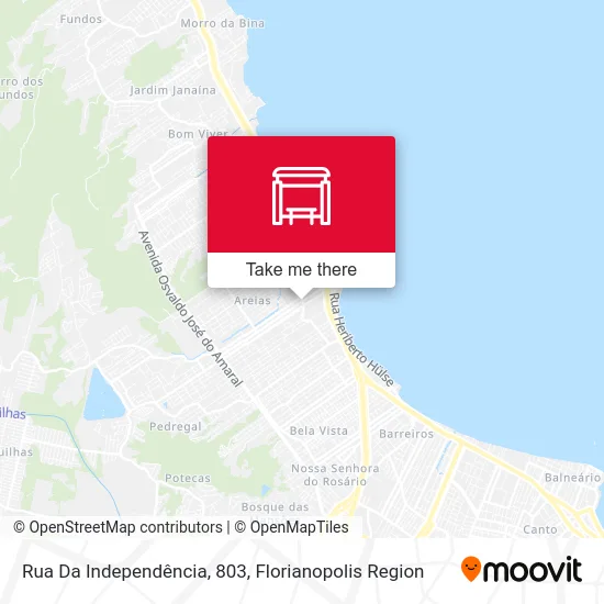 Rua Da Independência, 803 map