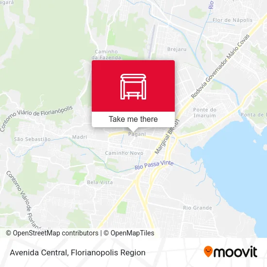 Avenida Central map