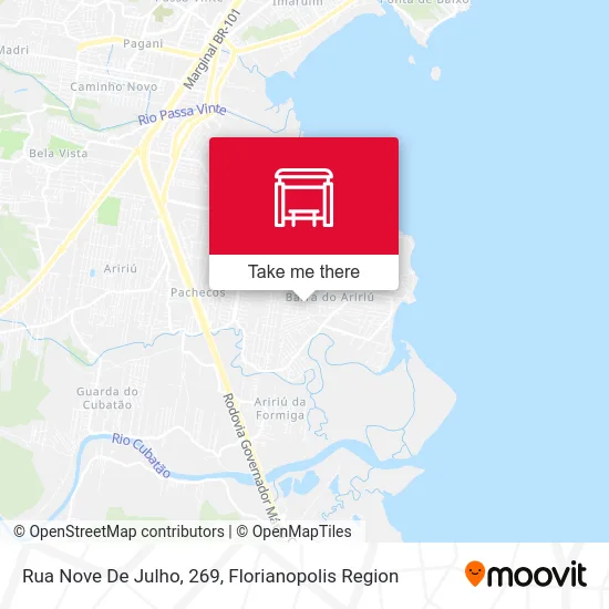 Rua Nove De Julho, 269 map