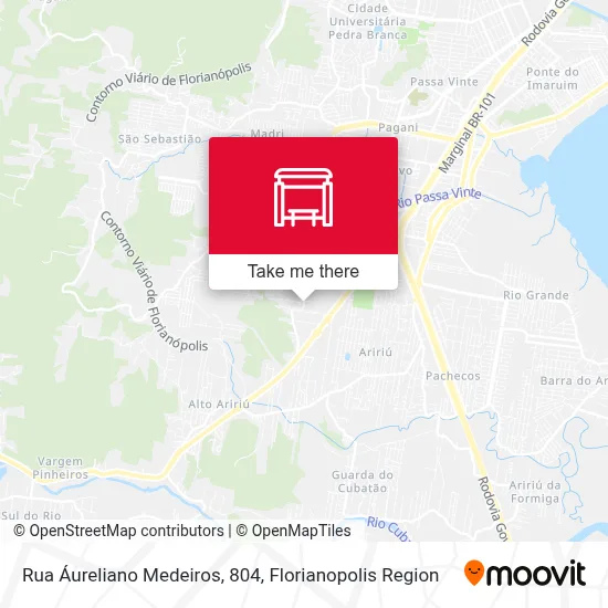 Rua Áureliano Medeiros, 804 map