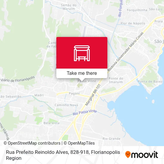 Rua Prefeito Reinoldo Alves, 828-918 map