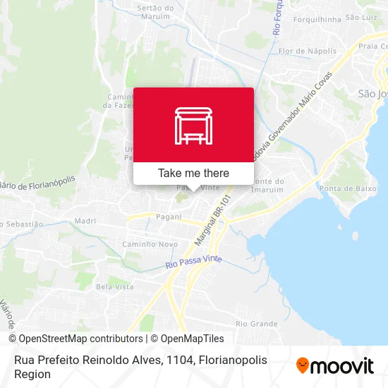 Rua Prefeito Reinoldo Alves, 1104 map