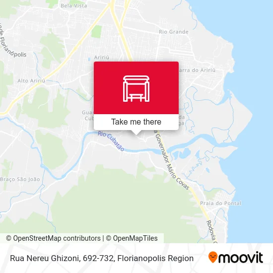 Rua Nereu Ghizoni, 692-732 map