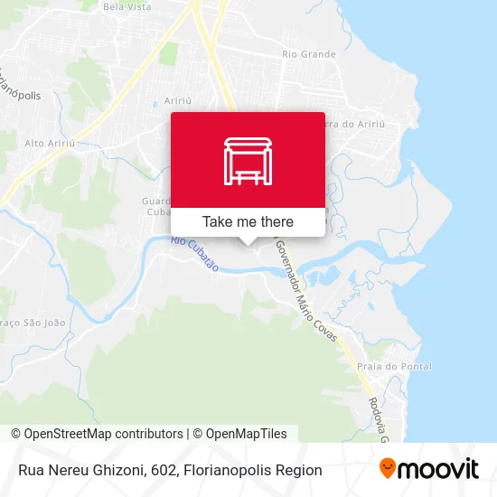 Rua Nereu Ghizoni, 602 map