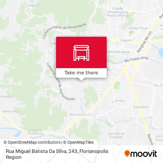 Rua Miguel Batista Da Silva, 243 map