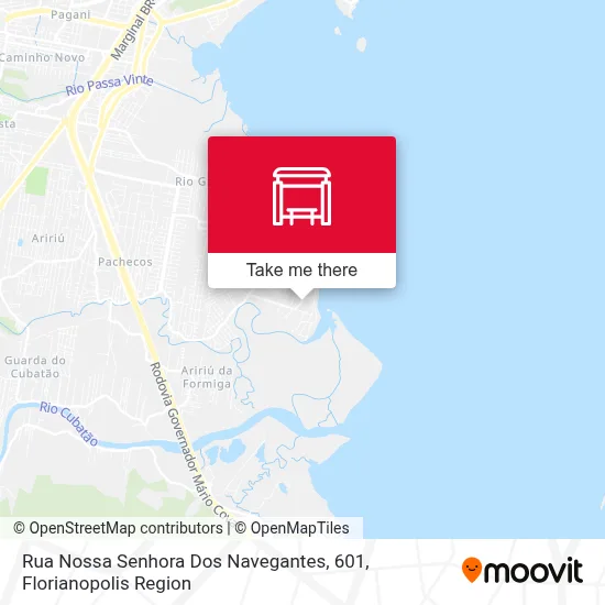 Rua Nossa Senhora Dos Navegantes, 601 map