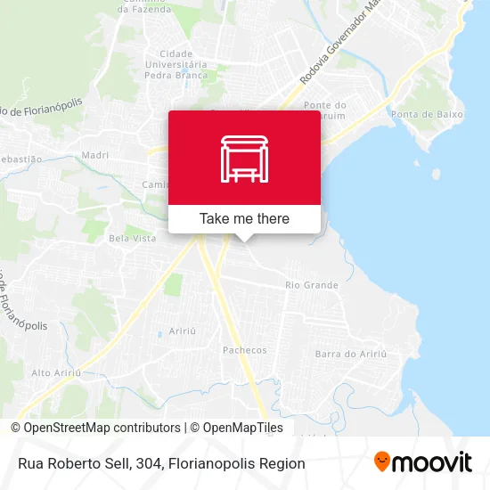 Rua Roberto Sell, 304 map