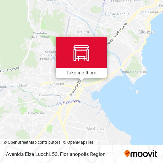 Avenida Elza Lucchi, 53 map