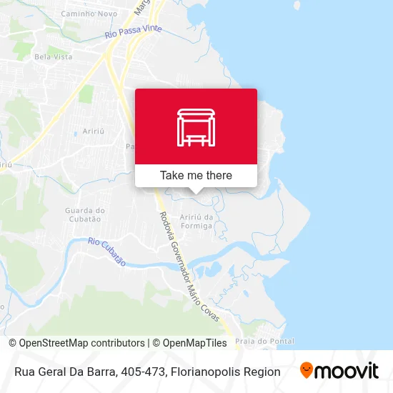 Rua Geral Da Barra, 405-473 map