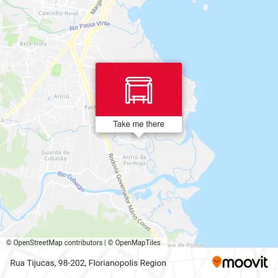 Rua Tijucas, 98-202 map