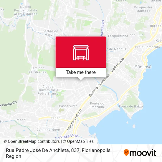 Rua Padre José De Anchieta, 837 map