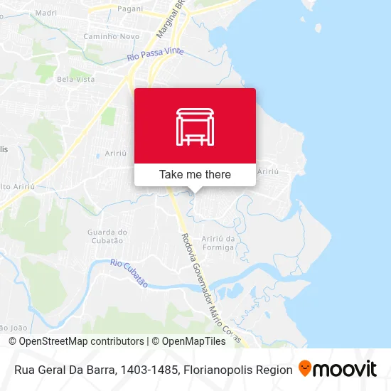 Rua Geral Da Barra, 1403-1485 map