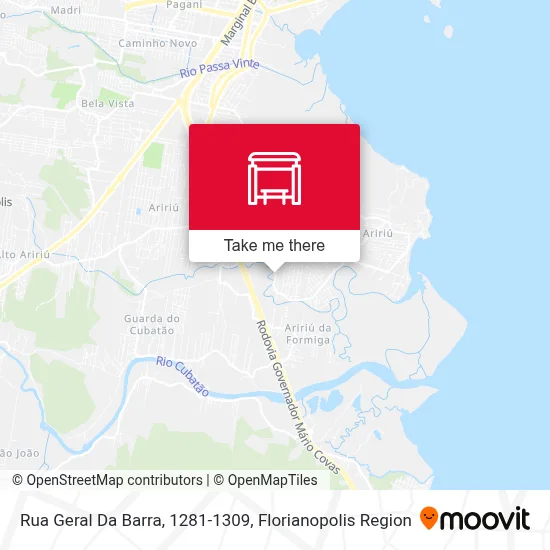 Rua Geral Da Barra, 1281-1309 map