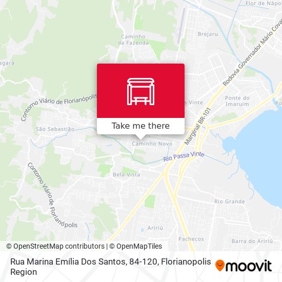 Rua Marina Emília Dos Santos, 84-120 map