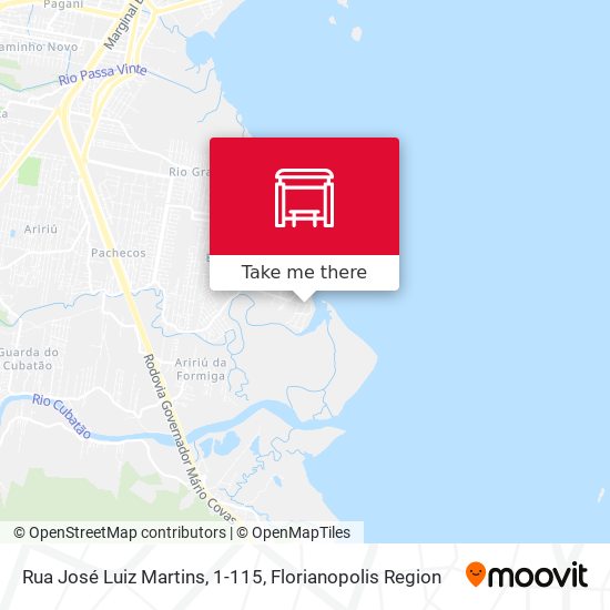 Rua José Luiz Martins, 1-115 map