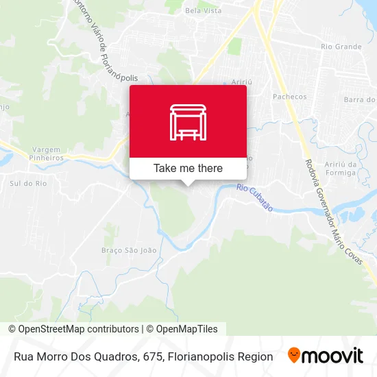 Rua Morro Dos Quadros, 675 map