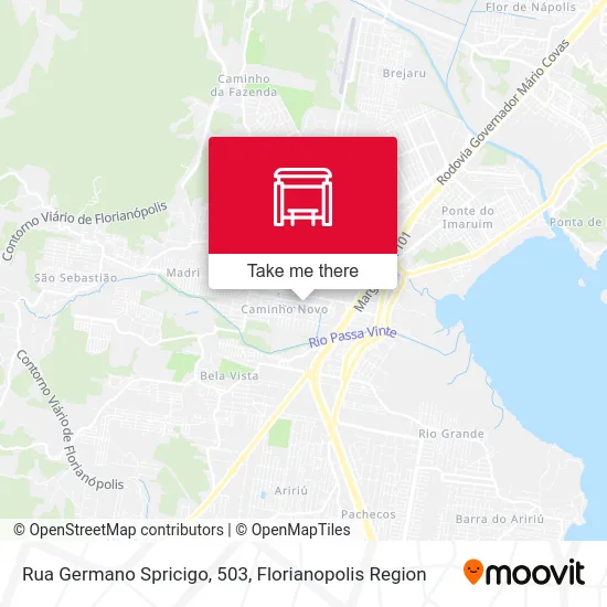 Rua Germano Spricigo, 503 map