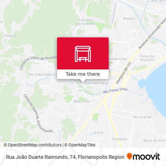 Mapa Rua João Duarte Raimundo, 74