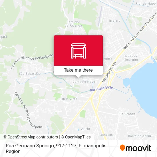 Rua Germano Spricigo, 917-1127 map