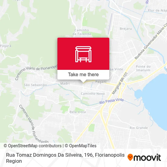 Rua Tomaz Domingos Da Silveira, 196 map