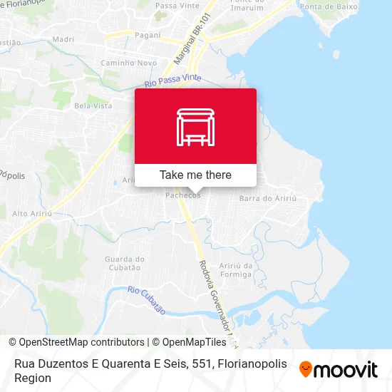 Rua Duzentos E Quarenta E Seis, 551 map