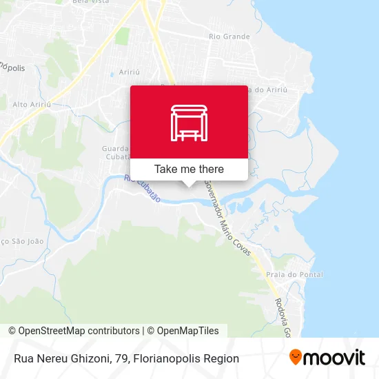 Rua Nereu Ghizoni, 79 map