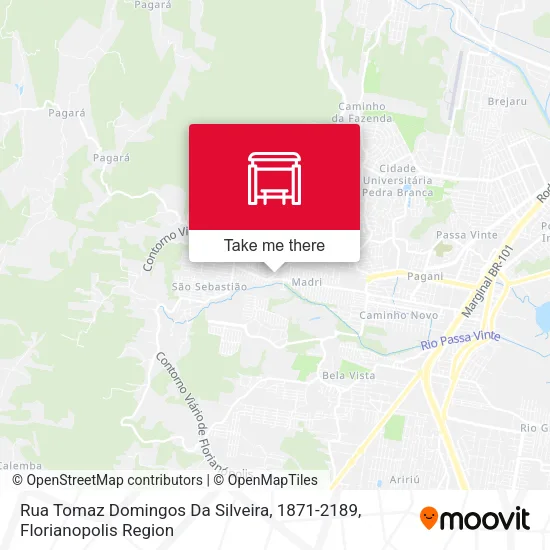 Rua Tomaz Domingos Da Silveira, 1871-2189 map