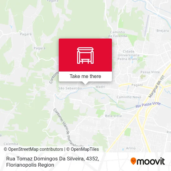 Rua Tomaz Domingos Da Silveira, 4352 map