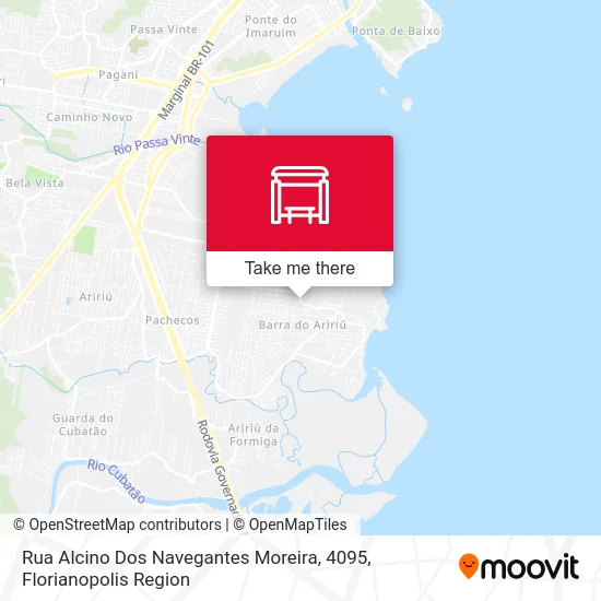 Rua Alcino Dos Navegantes Moreira, 4095 map