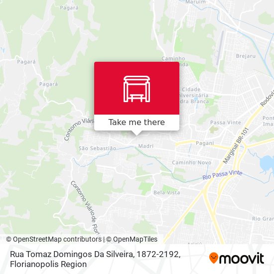 Rua Tomaz Domingos Da Silveira, 1872-2192 map