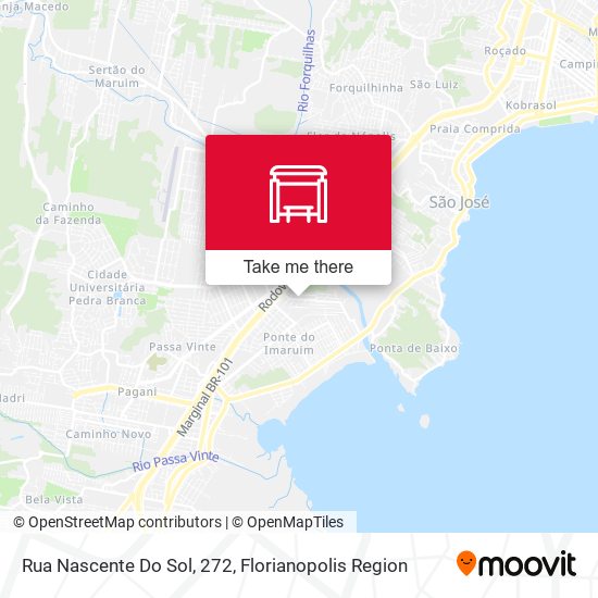 Rua Nascente Do Sol, 272 map