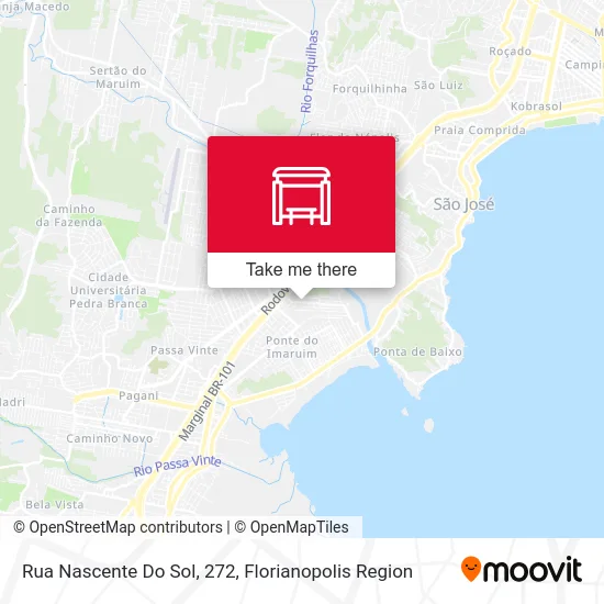 Rua Nascente Do Sol, 272 map