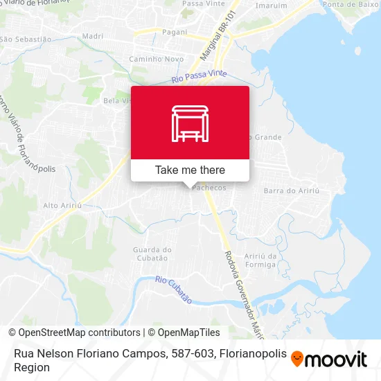 Rua Nelson Floriano Campos, 587-603 map