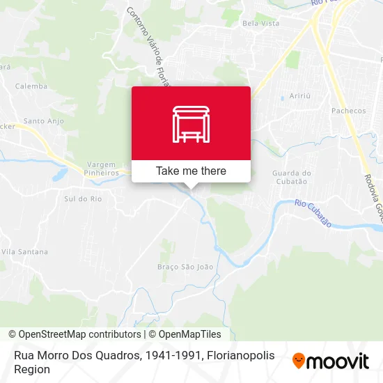 Rua Morro Dos Quadros, 1941-1991 map