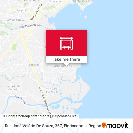 Rua José Valério De Souza, 367 map