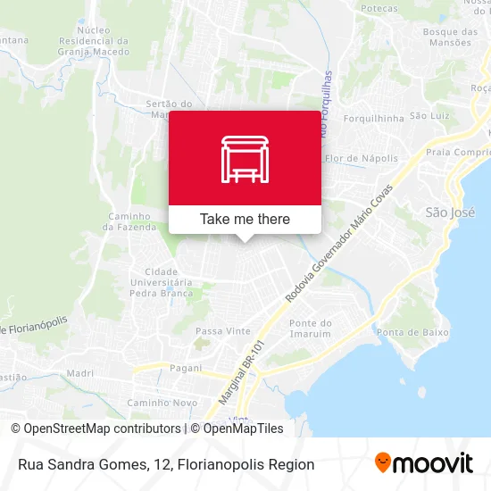 Rua Sandra Gomes, 12 map