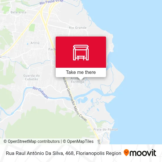 Rua Raul Antônio Da Silva, 468 map